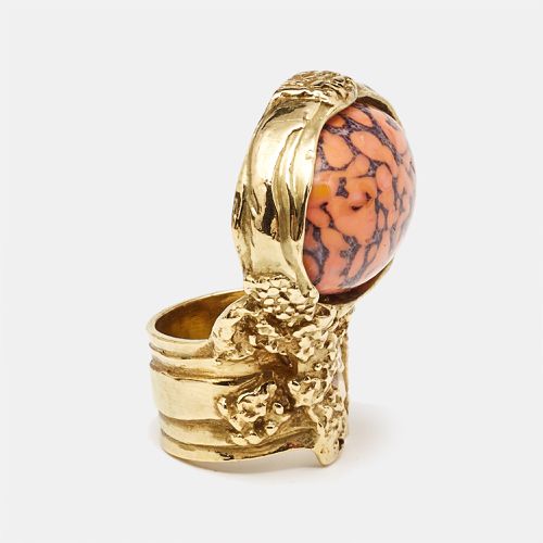 Glass Tone Ring Size 51 - Saint Laurent Paris - Modalova