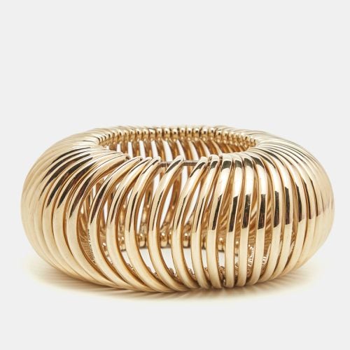 Saint Laurent Gold Tone Spring Bracelet - Saint Laurent Paris - Modalova