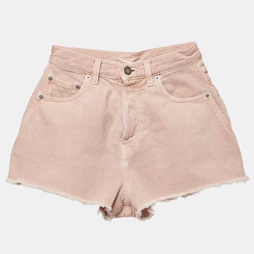 Saint Laurent Vintage Pink Denim Shorts S Waist 24" - Saint Laurent Paris - Modalova