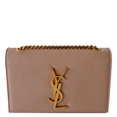 Saint Laurent Paris Beige Leather Kate Chain Bag - Saint Laurent Paris - Modalova