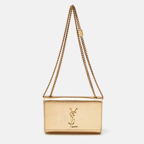 Saint Laurent Leather Small Monogram Kate Chain Bag - Saint Laurent Paris - Modalova