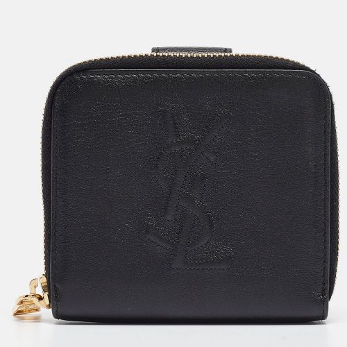 Saint Laurent Leather Belle de Jour Zip Compact Wallet - Saint Laurent Paris - Modalova