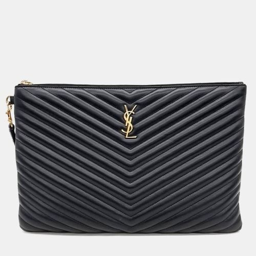 Saint Laurent Monogram Clutch - Saint Laurent Paris - Modalova