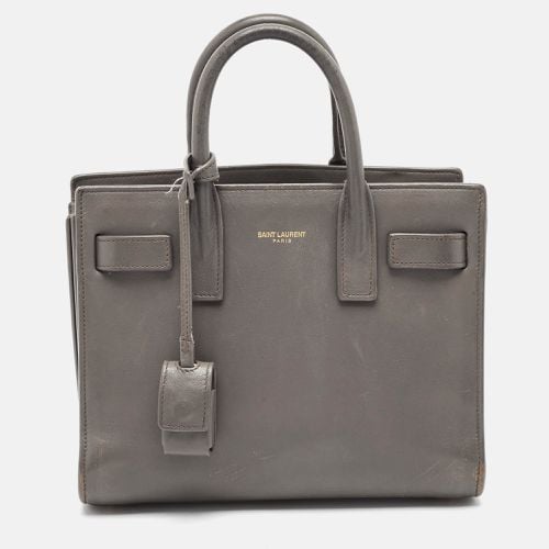 Saint Laurent Leather Nano Classic Sac De Jour Tote - Saint Laurent Paris - Modalova