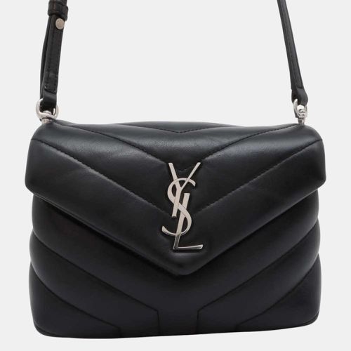 Saint Laurent Black Lulu Toy Shoulder Bag - Saint Laurent Paris - Modalova