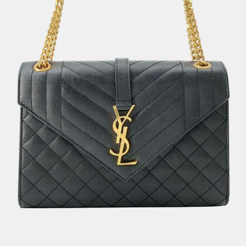 Yves Saint Laurent Black Envelope Medium Chain Shoulder Bag - Saint Laurent Paris - Modalova