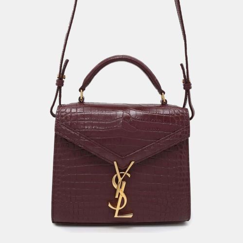 Yves Saint Laurent Cassandra Embossed Leather Shoulder Bag - Saint Laurent Paris - Modalova