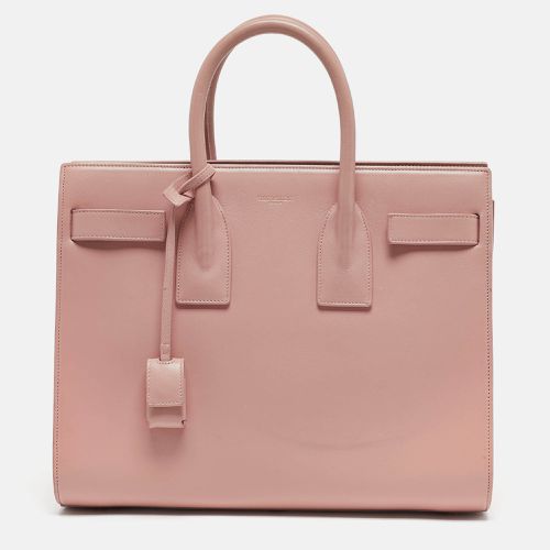 Saint Laurent Dusty Pink Leather Small Classic Sac De Jour Tote - Saint Laurent Paris - Modalova