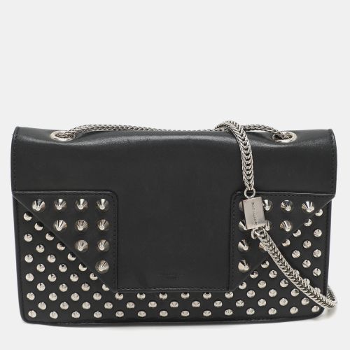 Saint Laurent Leather Betty Studded Flap Shoulder Bag - Saint Laurent Paris - Modalova