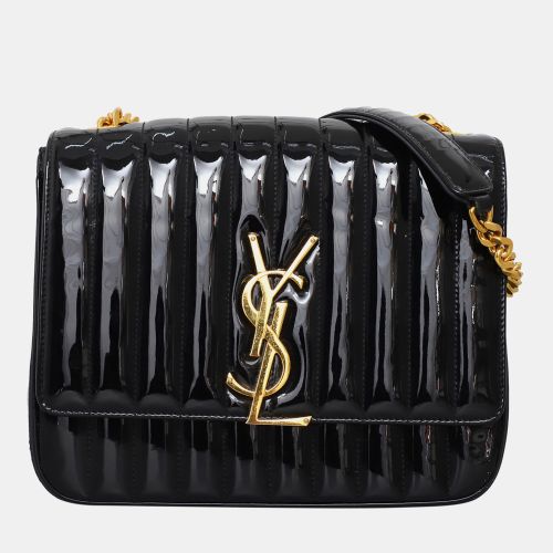 Patent Leather Chain Crossbody Bag - Saint Laurent Paris - Modalova