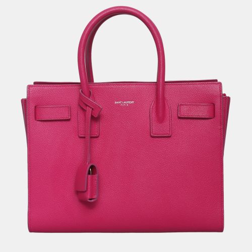 Saint Laurent Paris Grained Nano Sac De Jour Satchel Bag - Saint Laurent Paris - Modalova