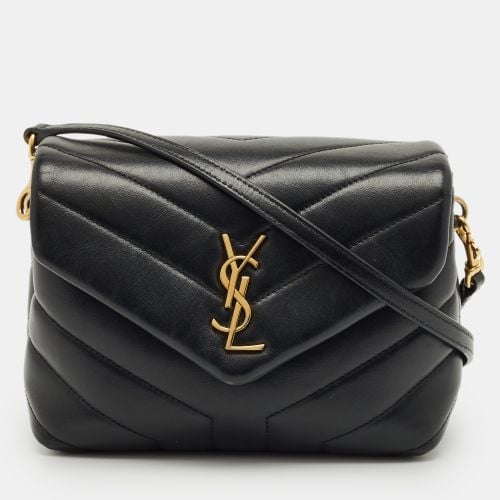 Saint Laurent Matelassé Leather Mini Loulou Shoulder Bag - Saint Laurent Paris - Modalova
