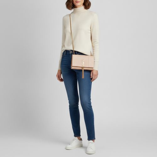 Saint Laurent Kate Medium Python Leather Flap bag - Saint Laurent Paris - Modalova