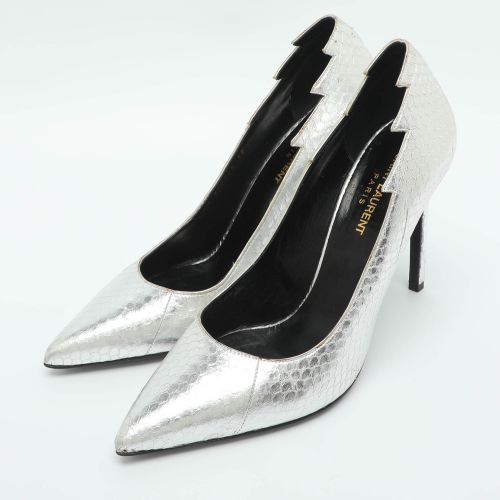 Saint Laurent Size 40 Python Leather Pumps - Saint Laurent Paris - Modalova