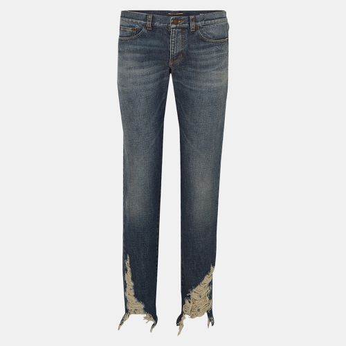 Saint Laurent Cotton Jeans 26 - Saint Laurent Paris - Modalova