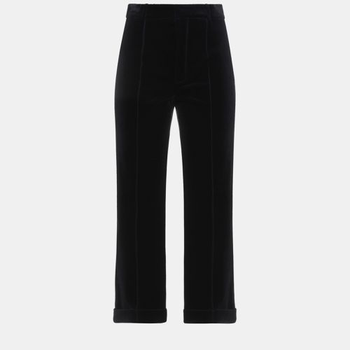 Saint Laurent Cotton Pants 38 - Saint Laurent Paris - Modalova