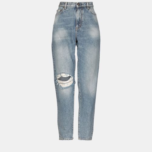 Saint Laurent Cotton Jeans 26 - Saint Laurent Paris - Modalova