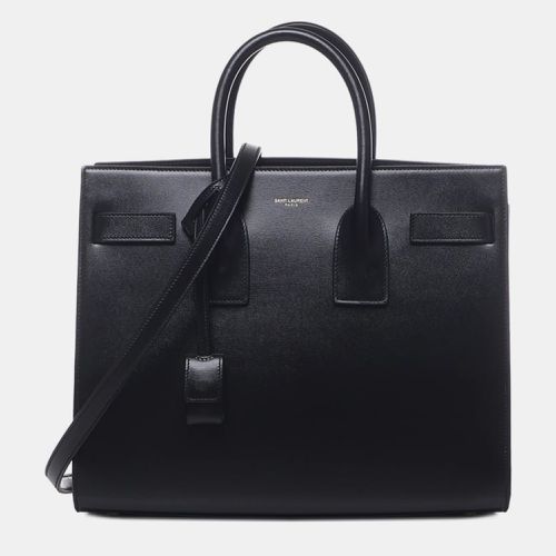 Saint Laurent Black Calf Small Sac De Jour Bag In Smooth Leather Bag - Saint Laurent Paris - Modalova