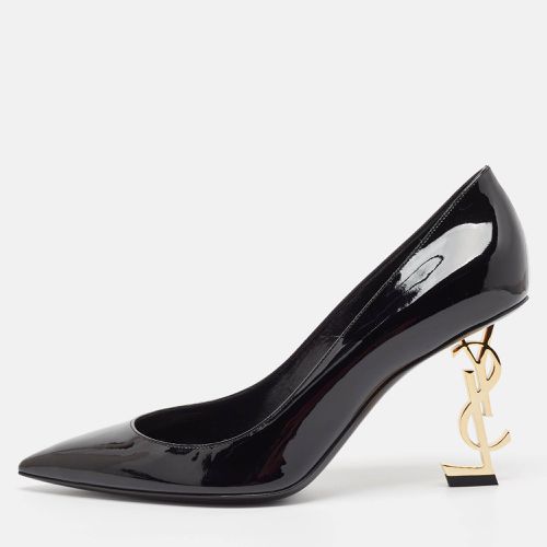 Saint Laurent Black Patent Leather Opyum Pumps Size 39 - Saint Laurent Paris - Modalova