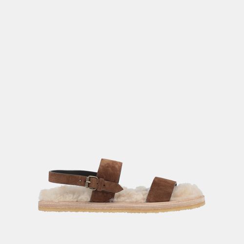 Saint Laurent Nubuck Leather Sandals 38 - Saint Laurent Paris - Modalova