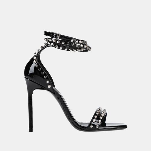 Saint Laurent Patent Leather Ankle Strap Sandals Size 36 - Saint Laurent Paris - Modalova