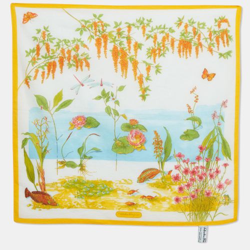 Salvatore Ferragamo Multicolor Printed Handkerchief - Salvatore Ferragamo - Modalova