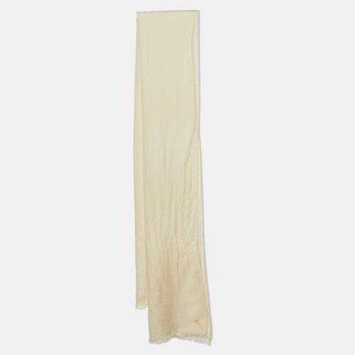 Silk Wool Gancini Scarf - Salvatore Ferragamo - Modalova