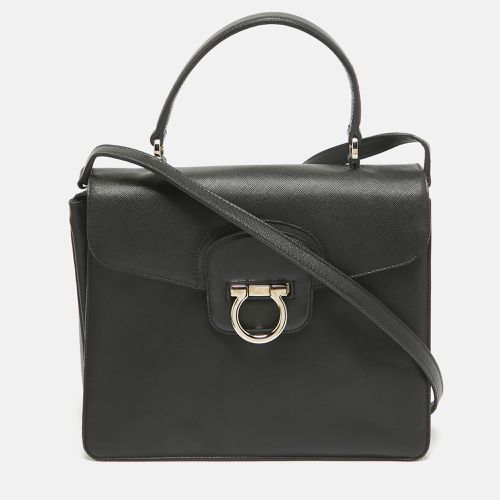 Leather Kelly Top Handle Bag - Salvatore Ferragamo - Modalova