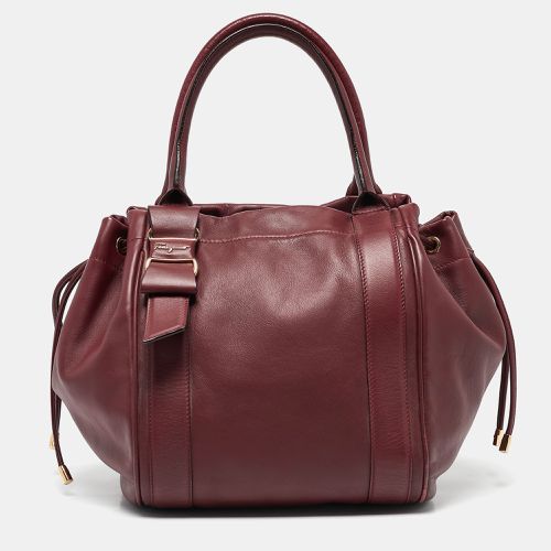 Bow Drawstring Tote - Salvatore Ferragamo - Modalova