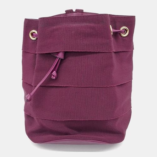 Mini Drawstring Backpack Fabric Backpack Bag - Salvatore Ferragamo - Modalova