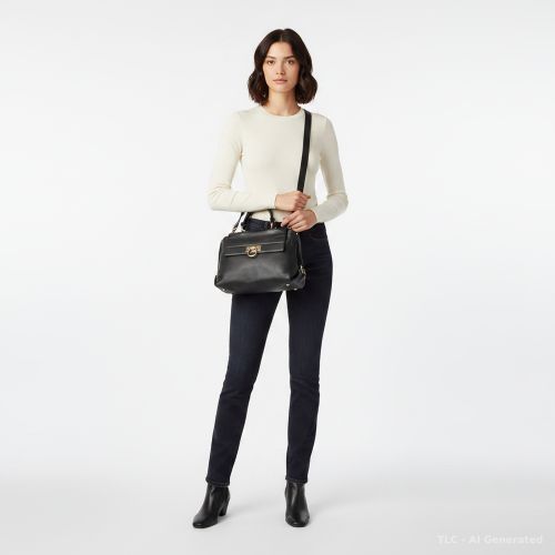 Sofia Medium Leather Top Handle Bag - Salvatore Ferragamo - Modalova
