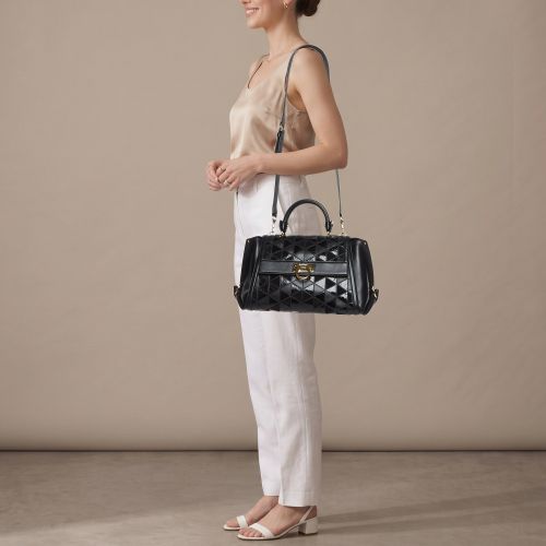 Sofia Medium Leather and Snakeskin Top Handle Bag - Salvatore Ferragamo - Modalova
