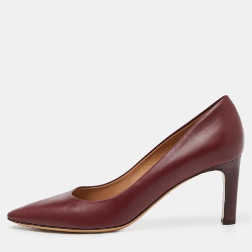 Salvatore Ferragamo Red Leather Pumps Size 39 - Salvatore Ferragamo - Modalova