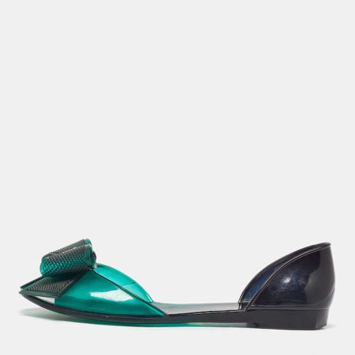 Salvatore Ferragamo Green Jelly Barbados Ballet Flats Size 35.5 - Salvatore Ferragamo - Modalova