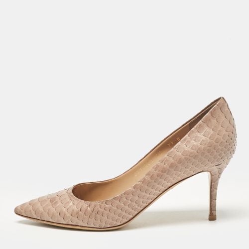 Salvatore Ferragamo Beige Python Susi Pumps Size 38 - Salvatore Ferragamo - Modalova