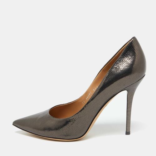 Salvatore Ferragamo Black Leather Pointed Toe Pumps Size 40 - Salvatore Ferragamo - Modalova