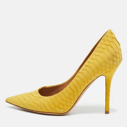 Size 38 Python Leather Pumps - Salvatore Ferragamo - Modalova