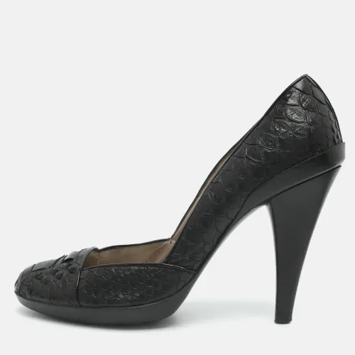 Size 40.5 Python Pumps - Salvatore Ferragamo - Modalova