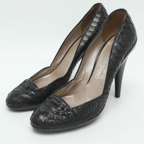 Size 40.5 Python Pumps - Salvatore Ferragamo - Modalova