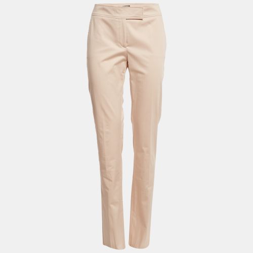 Salvatore Ferragamo Pink Cotton Trousers M - Salvatore Ferragamo - Modalova