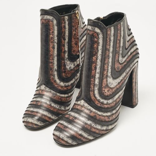 Leather Ankle Length Boots Size 40.5 - Salvatore Ferragamo - Modalova