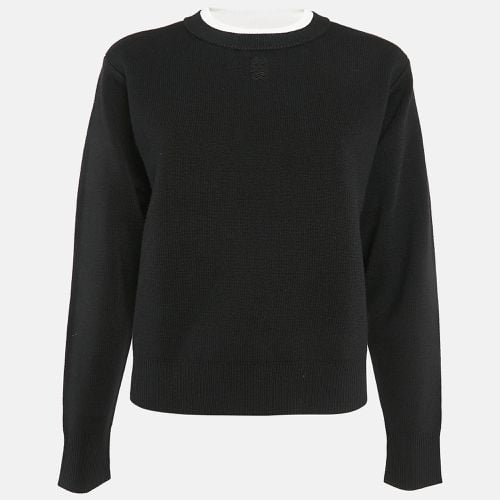 Wool Blend Crew Neck Jumper S - Sandro - Modalova