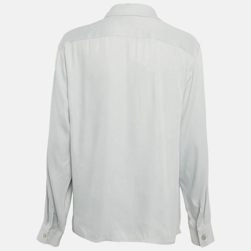 Crepe Buttoned Full Sleeve Shirt S - Sandro - Modalova