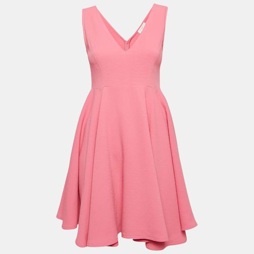 Sandro Pink Gauze Sleeveless Flared Mini Dress S - Sandro - Modalova