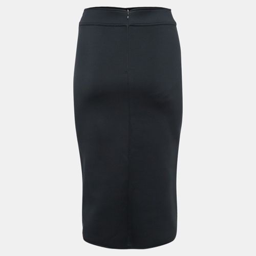 Sandro Black Neoprene Pencil Skirt S - Sandro - Modalova