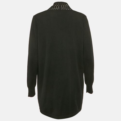 Wool Blend Open Front Cardigan M - Sandro - Modalova