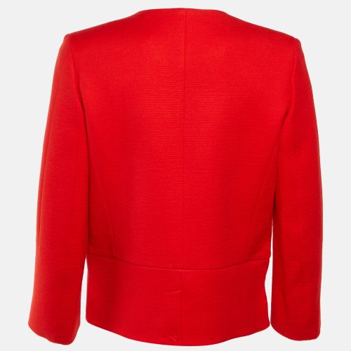Cotton Zip Front Jacket M - Sandro - Modalova