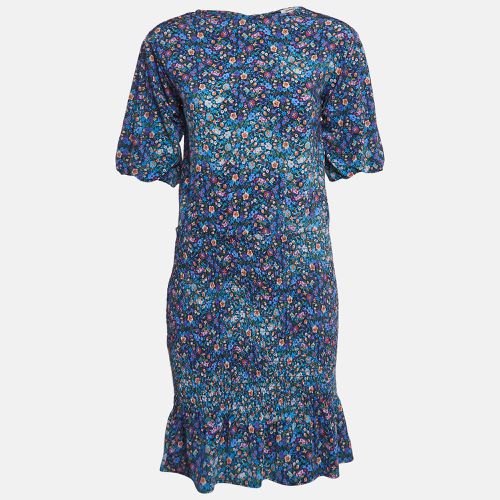 Floral Printed Jersey Spinelle Mini Dress XS - Sandro - Modalova