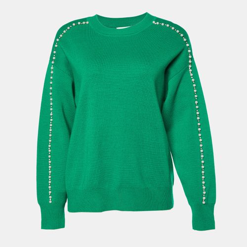 Embellished Knit Sweater S - Sandro - Modalova