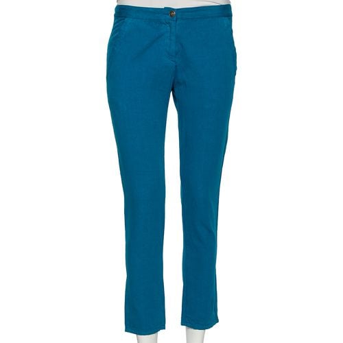 See by Chloe Bright Blue Cotton Pants S - See by Chloe - Modalova